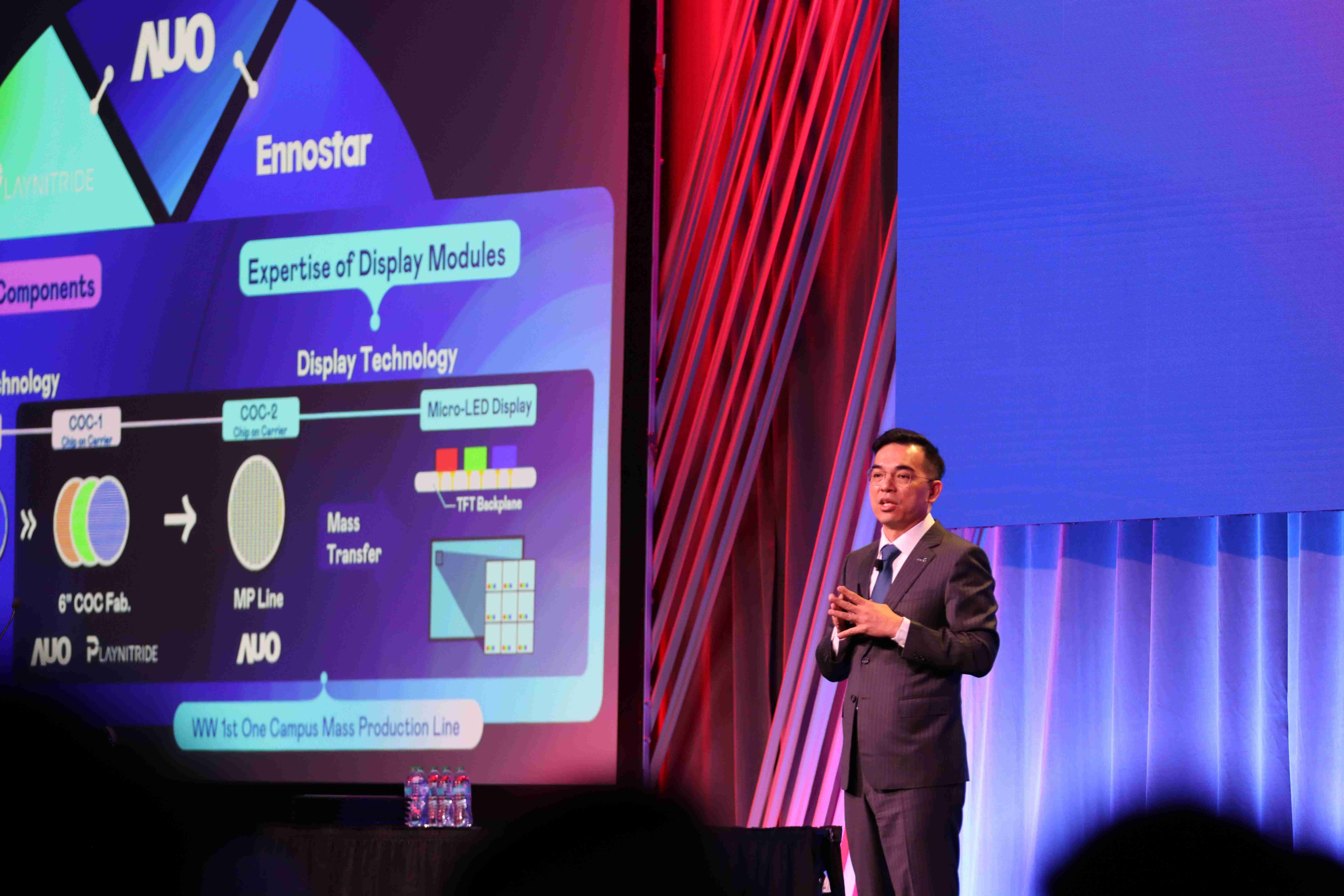 2025 SID显示周登场，，尊龙集团光电执行长暨总经理柯富仁博士以〝Redefining Displays: Inspiring New Possibilities〞发表主题演说，，，带领尊龙集团以智能显示解决方案先驱，，，，透过AI赋能，，，重塑显示的视觉创新体验